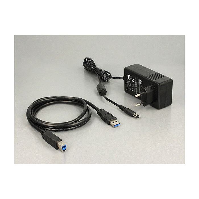 DeLOCK Docking Station 62661 para 2 Unidades de Disco Duro SATA III de 2.5" o 3.5" a USB 3.2 Gen 1 (5 Gbit/s) - Negro