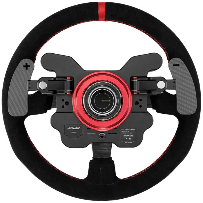 Simagic GT1 Volante 330mm QR70 con Paletas Magnéticas y Ante