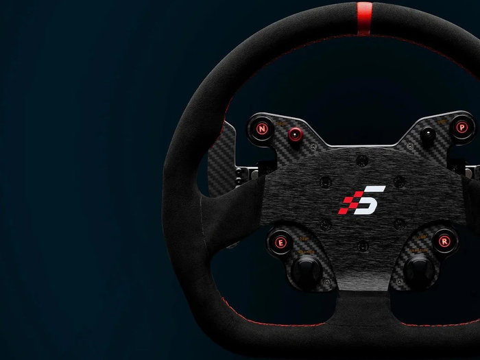 Simagic GT1 Volante 330mm QR70 con Paletas Magnéticas y Ante
