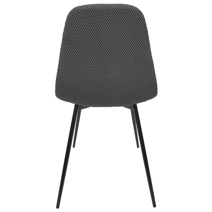 Home Deco Factory Silla Atom Gris Poliéster y Hierro