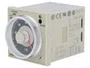 OMRON H3CR-A24AC/DC Relé de tiempo DPDT 250VAC/5A 24÷48VAC