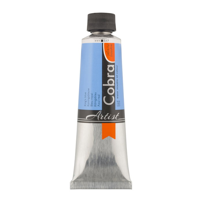 Cobra Cobra Artist Color al Óleo Miscible Con Agua Azul Real 517 150 ml Cobra Cobra Artist Color al Óleo Miscible Con Agua Azul Real 517 150 ml