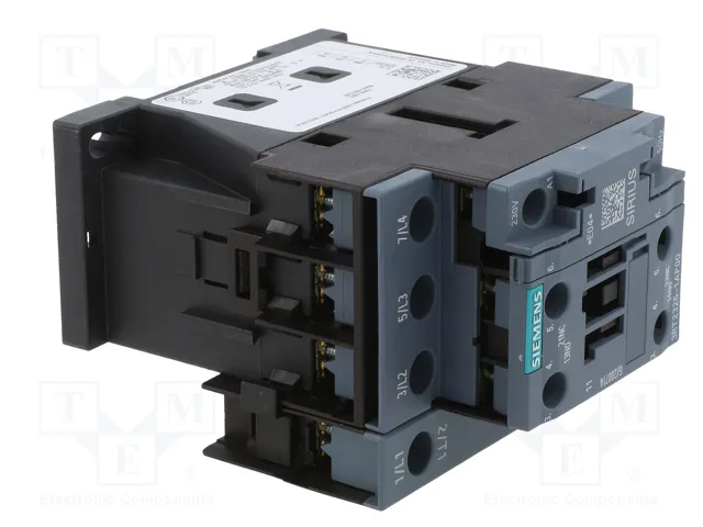 SIEMENS 3RT2326-1AP00 Contactor 4-polar NO x4 con Contactos Auxiliares NO + NC 230VAC SIEMENS 3RT2326-1AP00 Contactor 4-polar NO x4 con Contactos Auxiliares NO + NC 230VAC