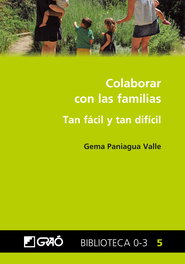 Colaborar con las familias, Gema Paniagua Valle - GRAO
