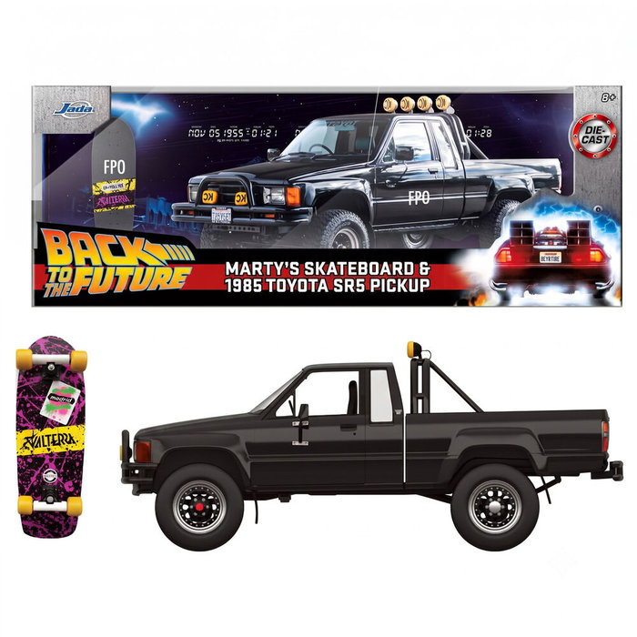 JADA TOYS Toyota Marty SR5 1985 Regreso al Futuro JADA TOYS Toyota Marty SR5 1985 Regreso al Futuro