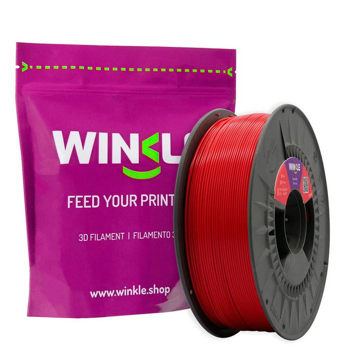 Winkle PLA-HD Filamento 1,75 mm Rojo Diablo 1 Kg