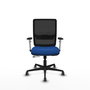 PIQUERAS Y CRESPO Silla de oficina Haches Azul con mecanismo Sincro/Traslack