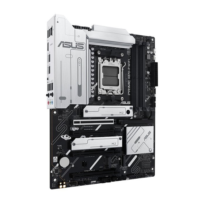 ASUS X870-P WiFi ATX Placa Base para AMD AM5 Ryzen 7000 8000 9000 DDR5 Wi-Fi 7 Bluetooth 5.4