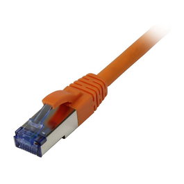 Synergy21 Patch Cord RJ45 Cat6A 500 MHz S/FTP (S-STP) LSZH AWG27 2m Naranja, 1 Pieza, S216644