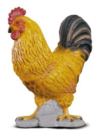 Collecta 88004 Réplica Gallo S Pintada a Mano Modelo a Escala Animales Prehistóricos Juguete Educativo +3 Años