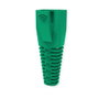 ROLINE Pack de 10 protectores contra pliegues para RJ-45, verde
