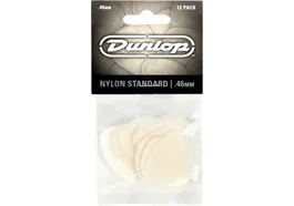Dunlop Pack 12 Unidades Nylon Standard 0,46Mm Púas para Guitarra