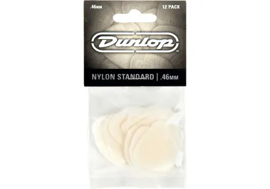 Dunlop Pack 12 Unidades Nylon Standard 0,46Mm Púas para Guitarra Dunlop Pack 12 Unidades Nylon Standard 0,46Mm Púas para Guitarra