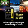 Lexar Professional 1800x 512 GB SDXC UHS-II