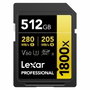 Lexar Professional 1800x 512 GB SDXC UHS-II