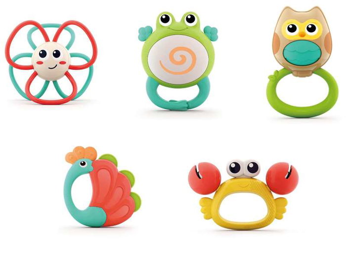 Hola Sonajero infantil Animales Modelos surtidos
