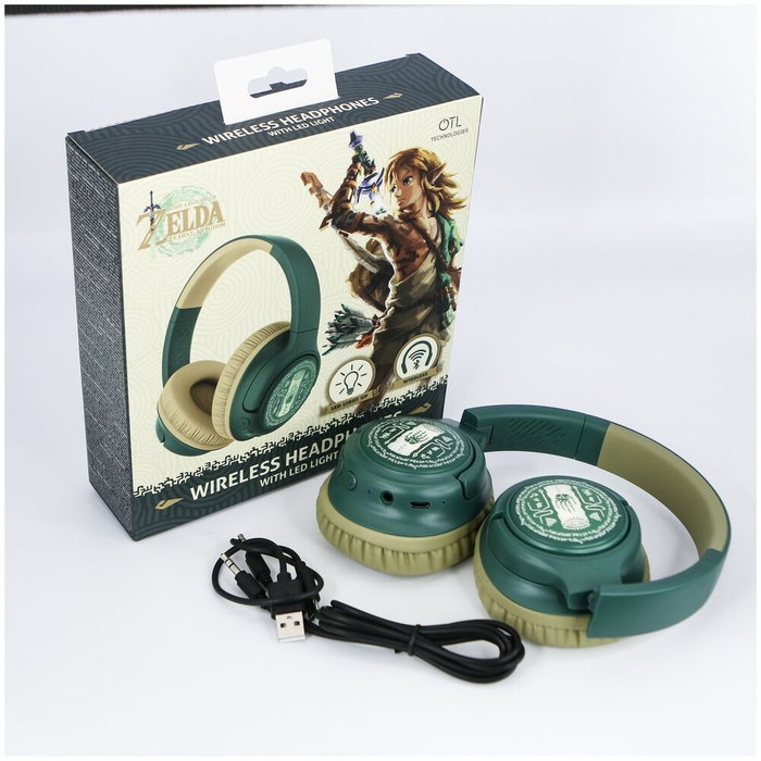 OTL TECHNOLOGIES Auriculares inalámbricos LED The Legend of Zelda