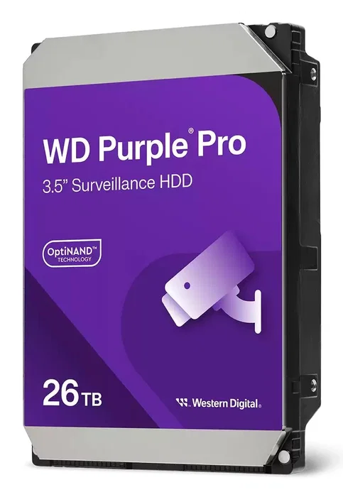 Western Digital Purple Pro WD260PURP 26 TB 7200 RPM 3.5 pulgadas Western Digital Purple Pro WD260PURP 26 TB 7200 RPM 3.5 pulgadas