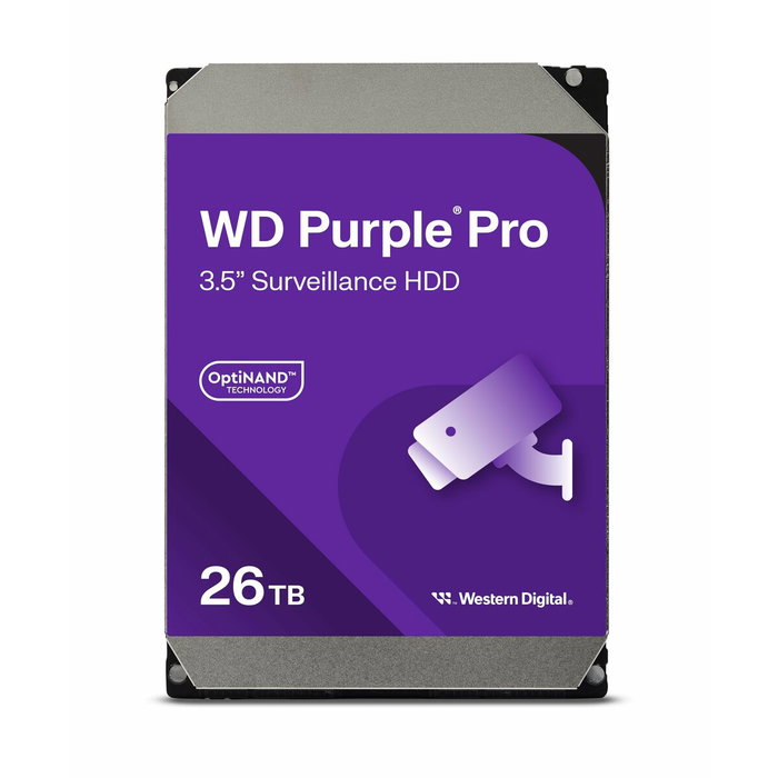 Western Digital Purple Pro WD260PURP 26 TB 7200 RPM 3.5 pulgadas Western Digital Purple Pro WD260PURP 26 TB 7200 RPM 3.5 pulgadas