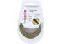 Innspiro Cinta masking tape Washi Serie Deco líneas marrones y verdes 15mm x 10m