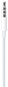 Apple EarPods con mando y micrófono, conector 3,5 mm, Blanco