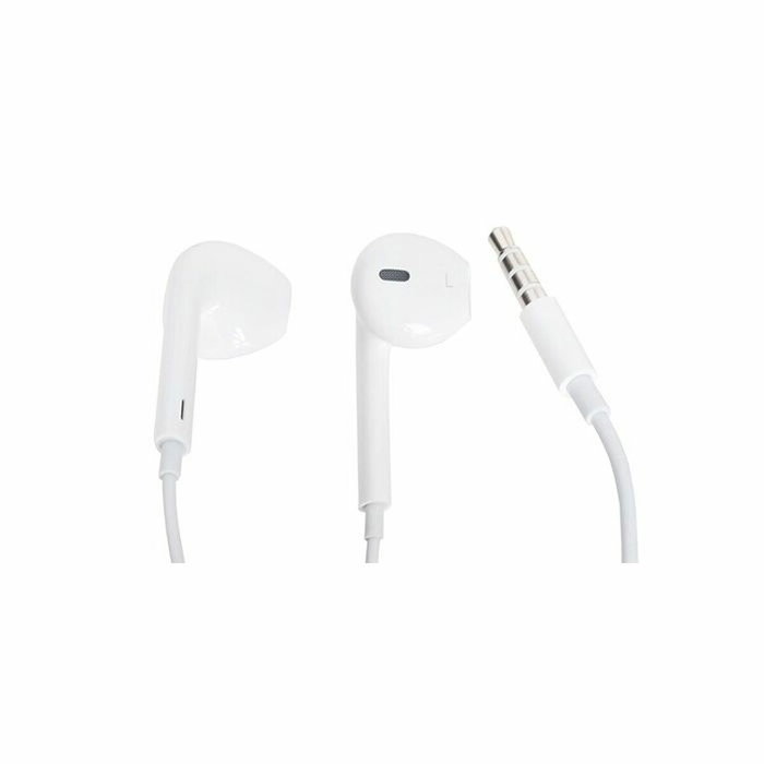 Apple EarPods con mando y micrófono, conector 3,5 mm, Blanco