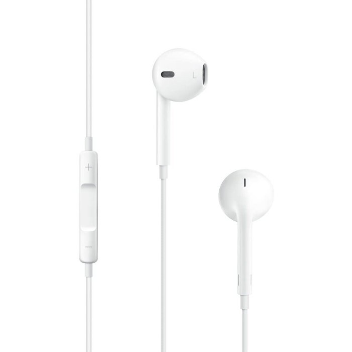 Apple EarPods con mando y micrófono, conector 3,5 mm, Blanco