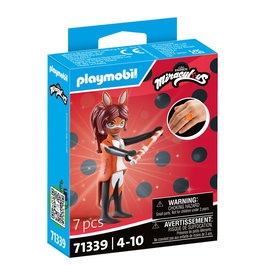 Playmobil Miraculous Rena Roja 71339 Figura de Acción, Basado en Ladybug, Juguete para Niños +4 Años
