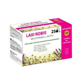 ROBIS Filtros para Infusiones Digestivas de Sen, Fumaria y Menta - Paquete 25 Unidades