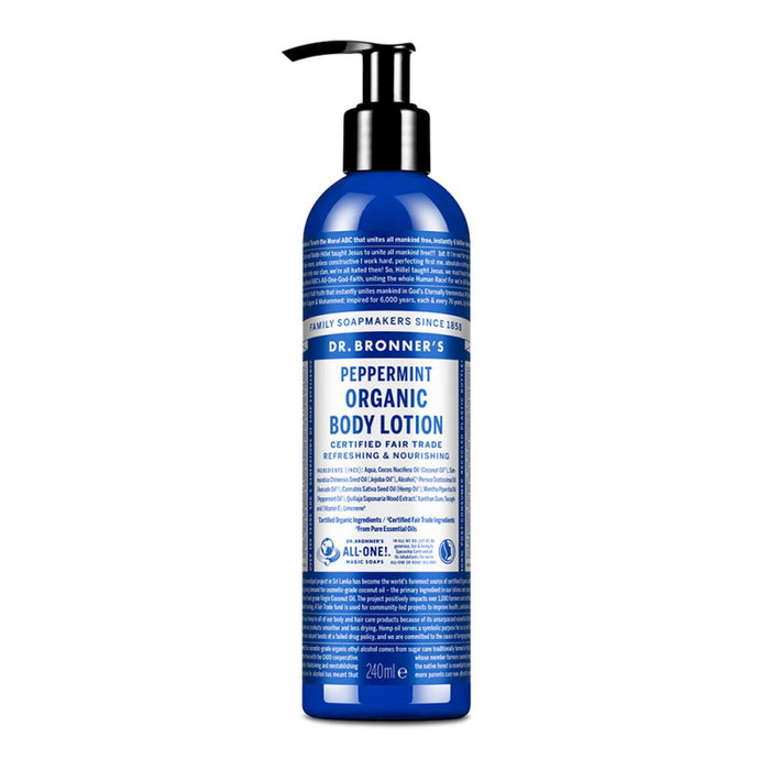 DR. BRONNER´S Loción Corporal Menta 240ml DR. BRONNER´S Loción Corporal Menta 240ml