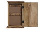 DKD Home Decor Guardallaves Alpino Mushrooms 24 Azul Natural 7.5 x 28 x 18 cm
