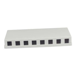 Synergy21 Patchpanel S216344 para 8 módulos TP, blanco