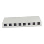 Synergy21 Patchpanel S216344 para 8 módulos TP, blanco