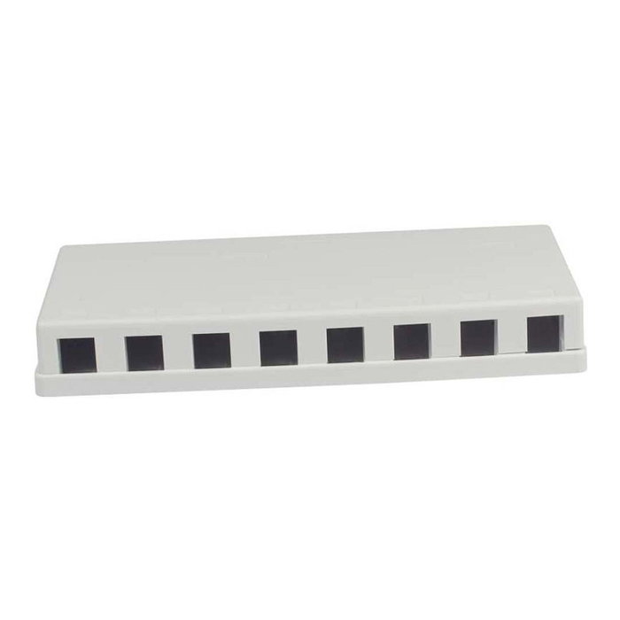 Synergy21 S216344 Patch Panel de 8 puertos para módulos TP, Blanco Synergy21 S216344 Patch Panel de 8 puertos para módulos TP, Blanco