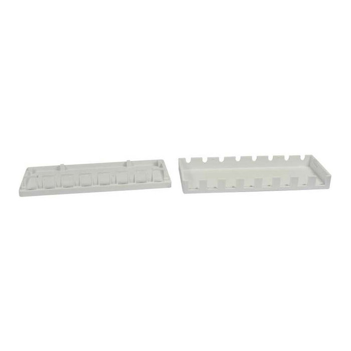 Synergy21 Patchpanel S216344 para 8 módulos TP, blanco