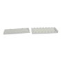 Synergy21 Patchpanel S216344 para 8 módulos TP, blanco