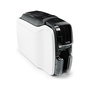 Zebra ZC100 Impresora de Tarjetas de Identificación con Sublimación/Transferencia Térmica, 300 DPI, PVC, 700 Tarjetas/h Monocromo, Negro y Blanco