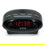 Lenco ICR-210 Radio Reloj Despertador FM Uhrenradio Negro