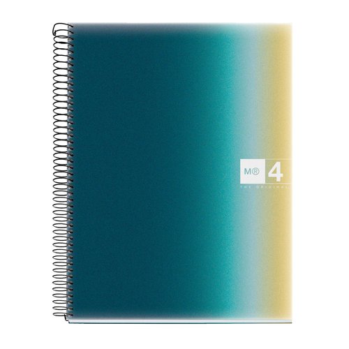 Miquelrius Cuaderno Espiral DIN A4 Aurora Iceland 120 Hojas Cuadrícula 5 mm Miquelrius Cuaderno Espiral DIN A4 Aurora Iceland 120 Hojas Cuadrícula 5 mm