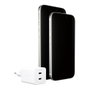 PanzerGlass Cargador Turbo 45W con 2 puertos USB-C Blanco