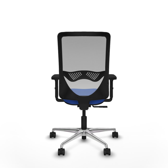 PIQUERAS Y CRESPO Silla de oficina Zulema con mecanismo Sincro, Azul y Gris PIQUERAS Y CRESPO Silla de oficina Zulema con mecanismo Sincro, Azul y Gris