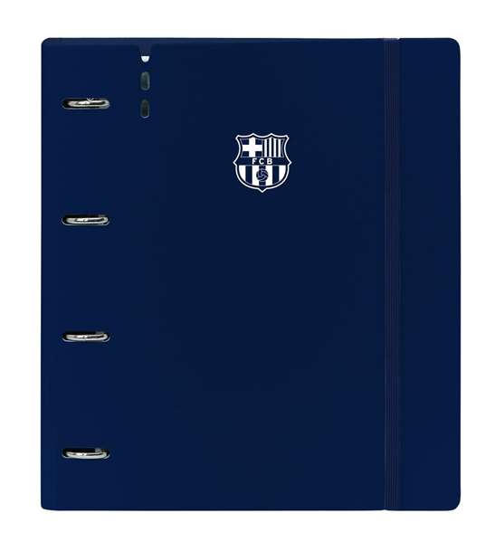 Carpeta de anillas F.C. Barcelona Granate Azul marino 27 X 32 X 4 cm