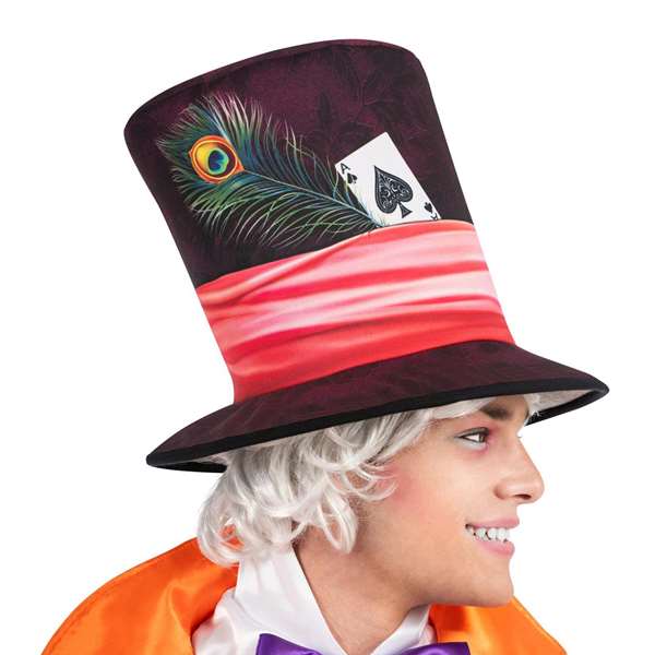 My Other Me Disfraz Sombrerero Loco Sombrero Cuello Pajarita Chaqueta Chaleco Pantalón Talla L