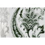 DKD Home Decor Jarrón de Porcelana con Hojas Verdes