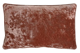 DKD Home Decor Cojín de Poliéster Rosa Palo 50x30 cm