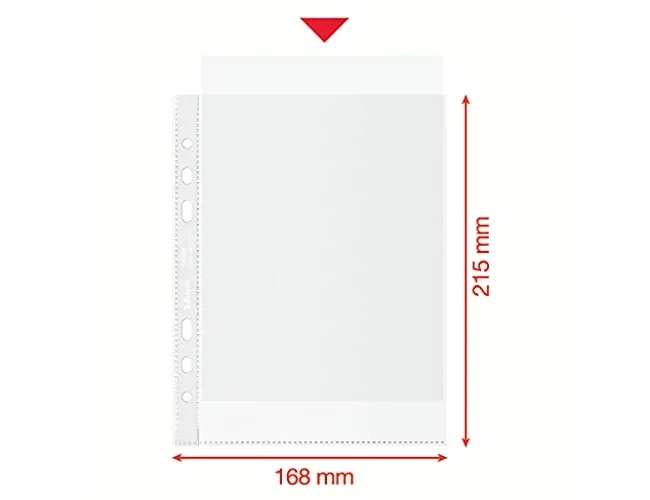 Esselte Funda multitaladro Din A4+ de polipropileno reciclado