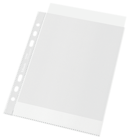 Esselte 627495 Caja 100 Fundas Polipropileno Multitaladro Reforzada Piel A5 Recycle 70 Micras