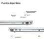 HP EliteBook 8 G1i D93WBET Intel Core Ultra 5, 16GB RAM, 512GB SSD, 14 pulg, Plata glaciar