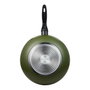 San Ignacio Wok Experto de aluminio prensado de 28 cm para inducción