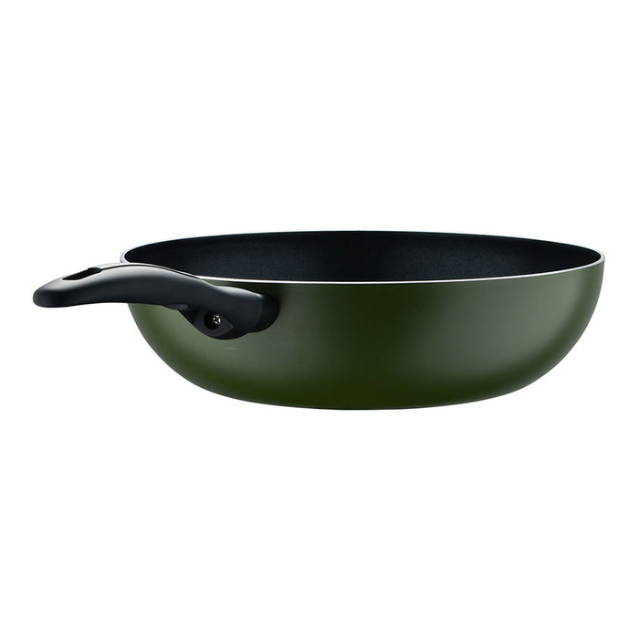 San Ignacio Wok Experto de aluminio prensado de 28 cm para inducción San Ignacio Wok Experto de aluminio prensado de 28 cm para inducción